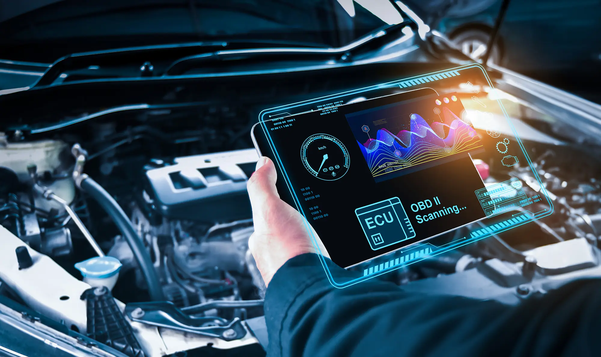 Tablette de reprogrammation moteur VIC-AUTO